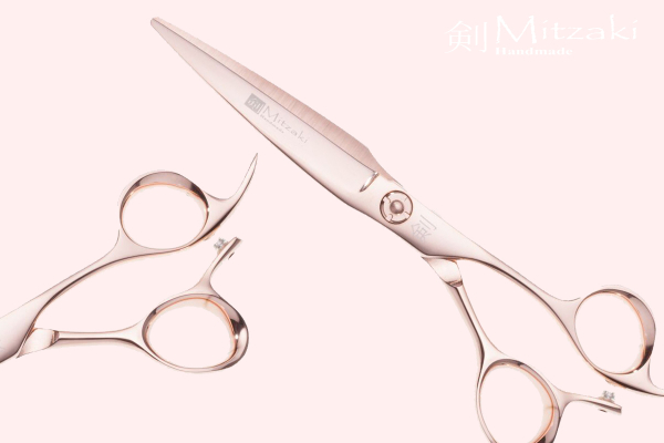 HAMAGURI VK550 rose`GOLD  mit Kugellager , PROFI-SCHERE in ERGO Form (in 5,5 ZOLL oder 6,0 ZOLL) Schneiden-Pointen-Slicen, unsere Empfehlung für TOP-Stylisten, Premiumklasse, mit Garantie & Zubehör